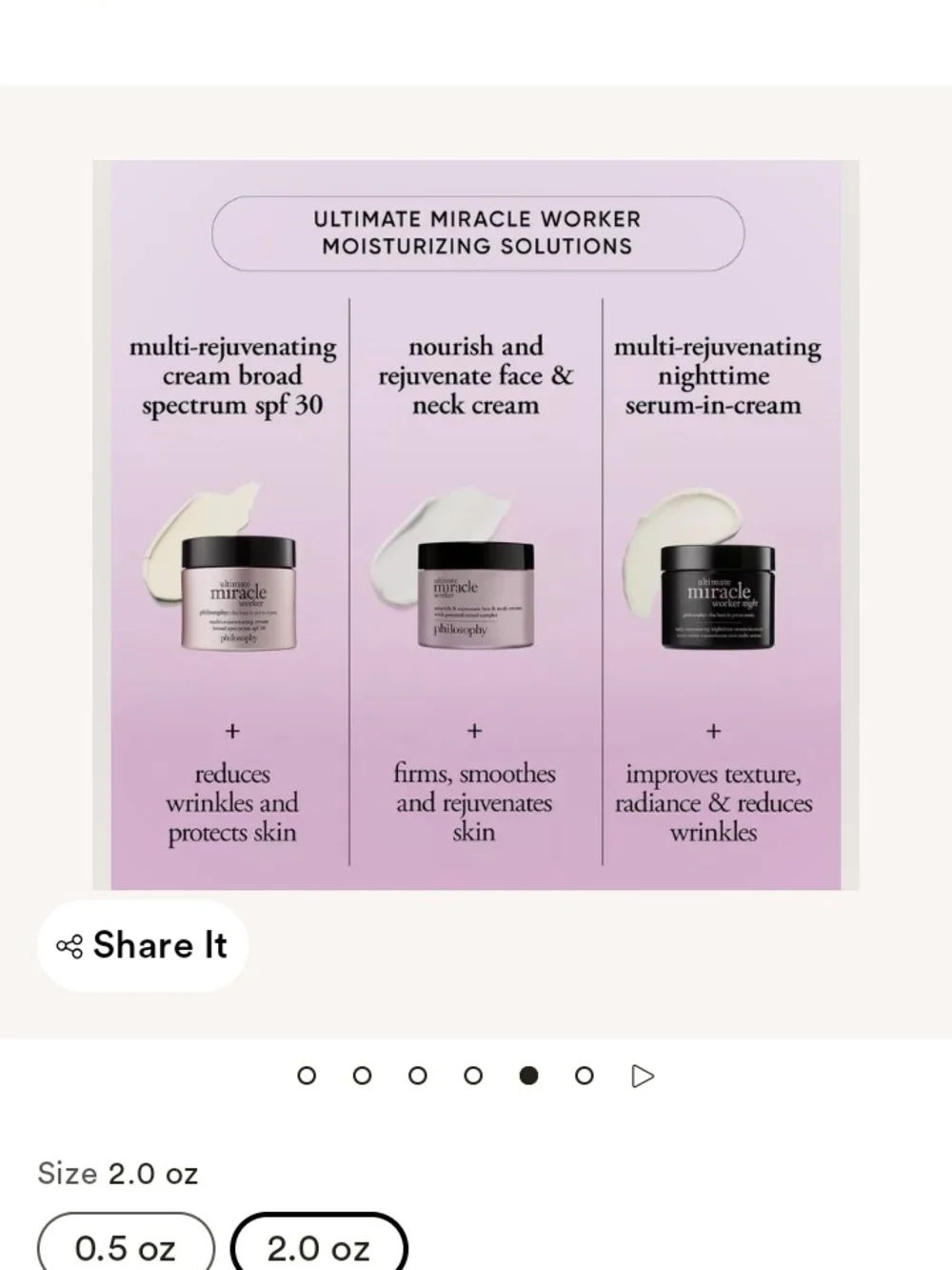 Philosophy Ultimate Miracle Worker Nourish & Rejuvenate Face & Neck Cream -